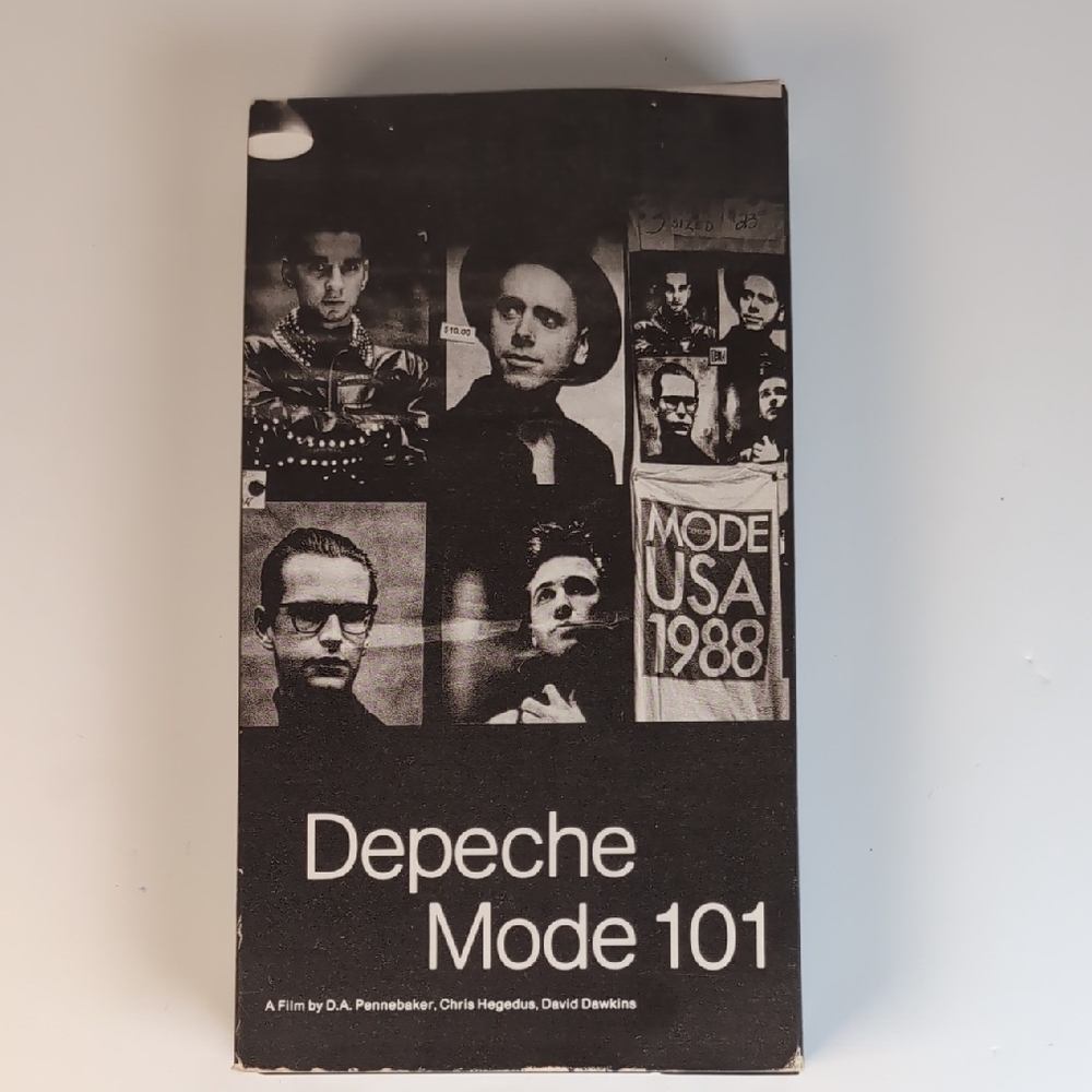 Depeche Mode 101 VHS Tape
